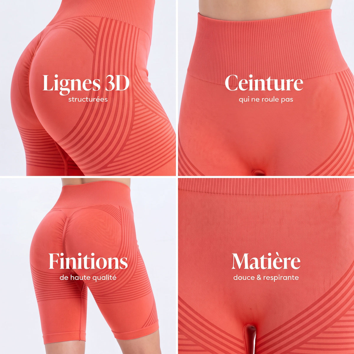 Short 3D - Orange