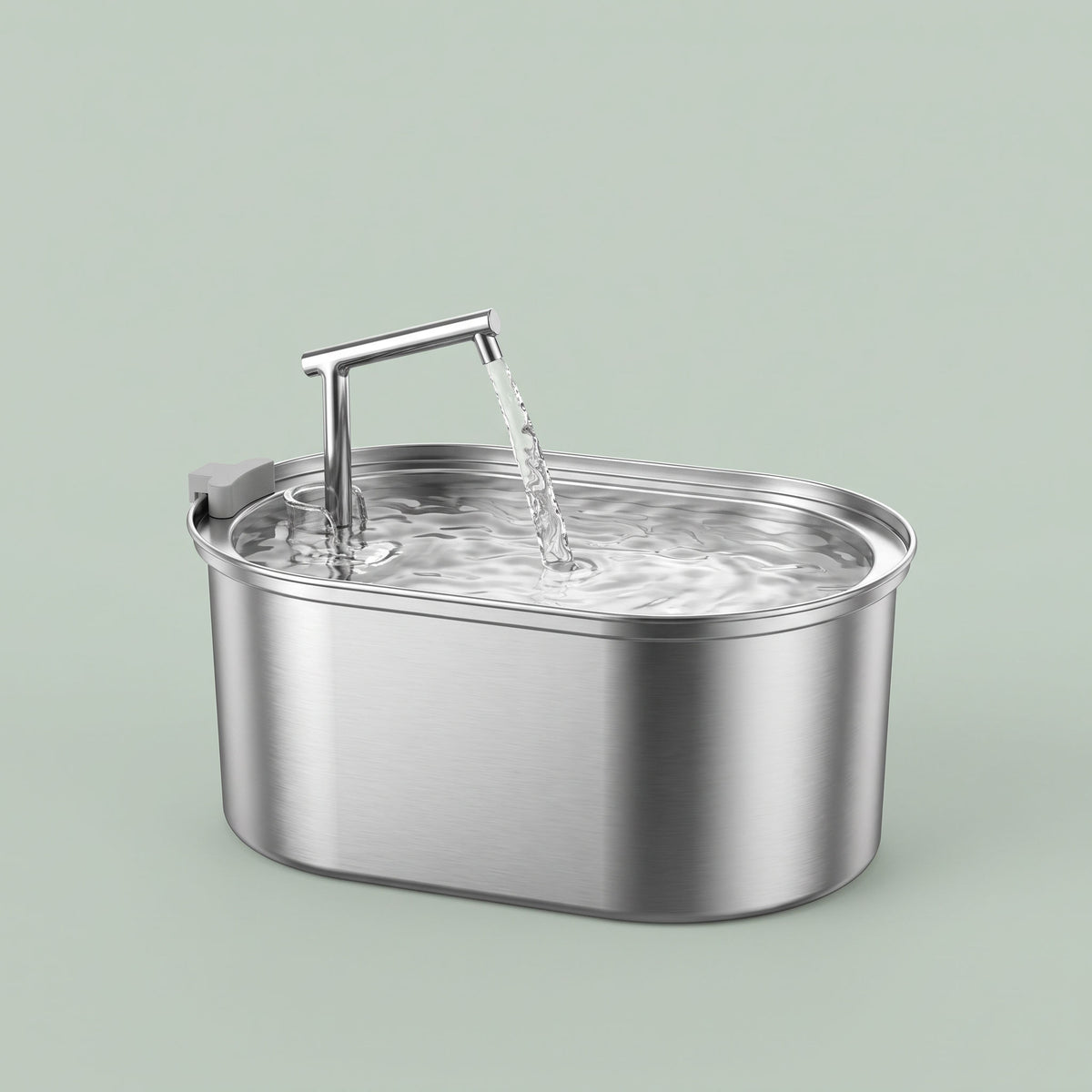 FONTAINE À EAU POUR CHAT EN INOX 3,2 L - ROJECO