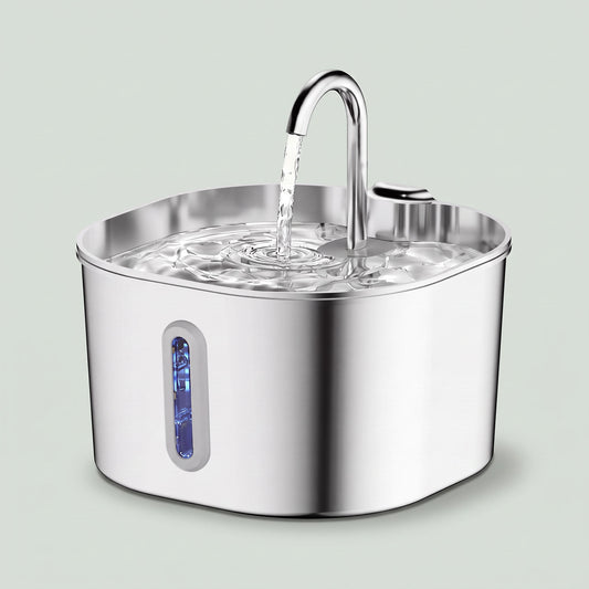 Fontaine Quietya inox - vue produit