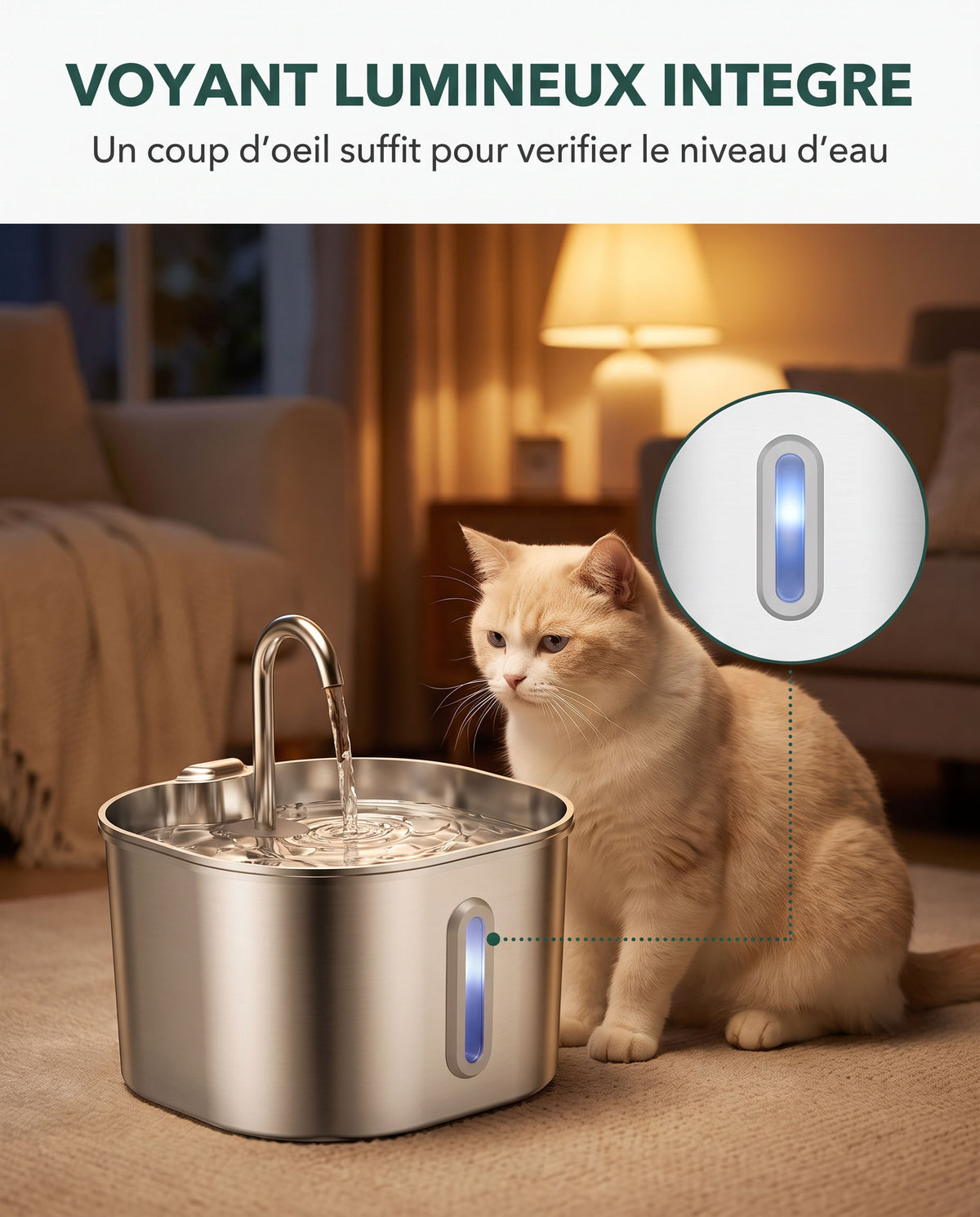 Voyant lumineux integre (non publie)