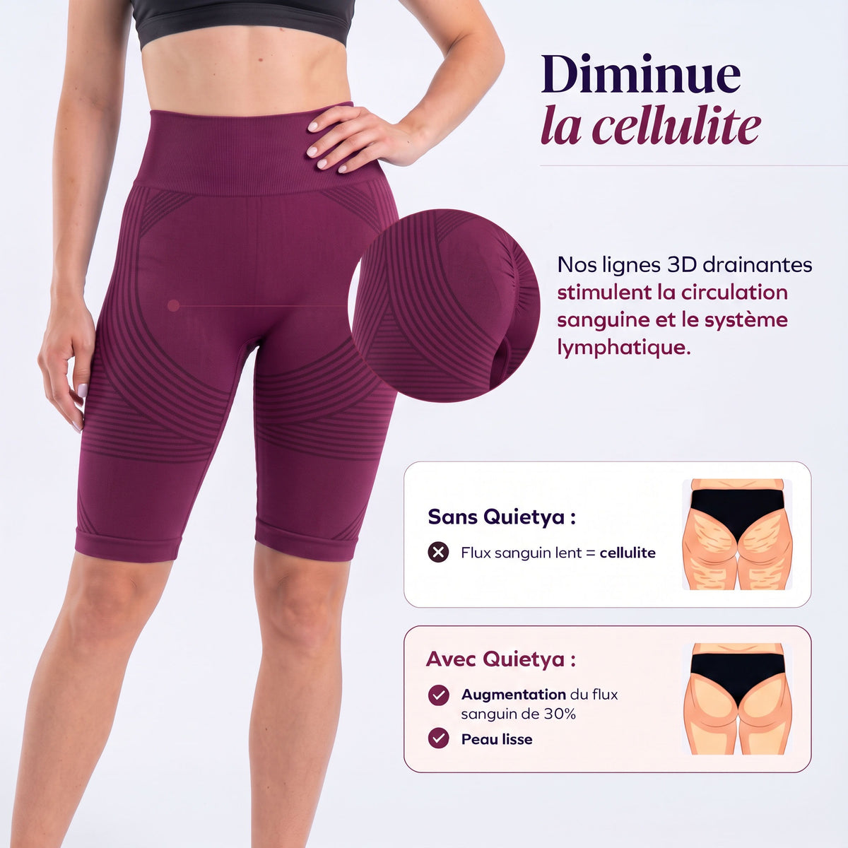 Short 3D - Bordeaux