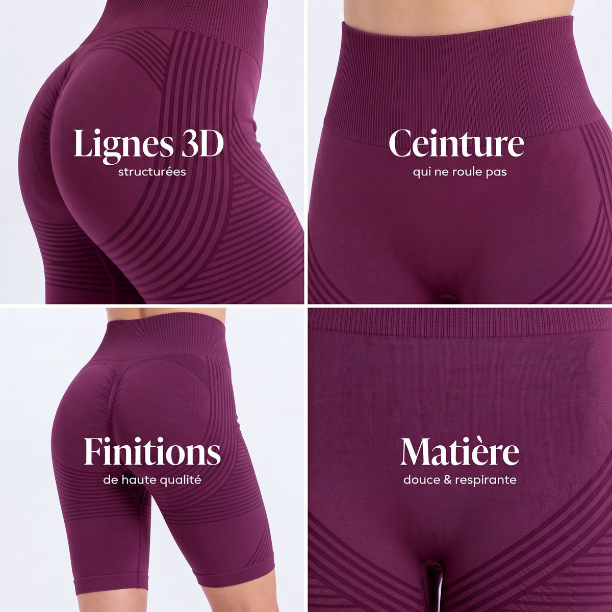 Short 3D - Bordeaux
