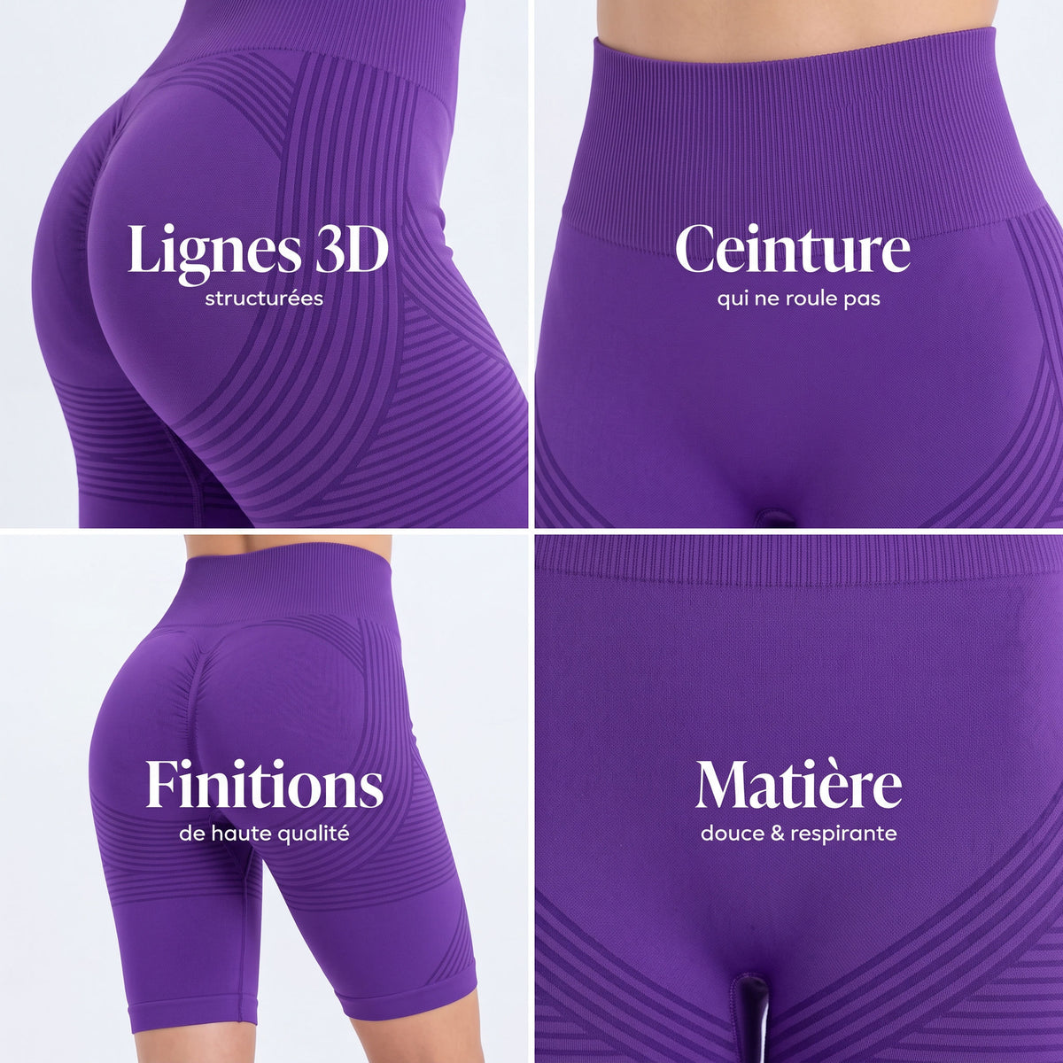 Short 3D - Violet