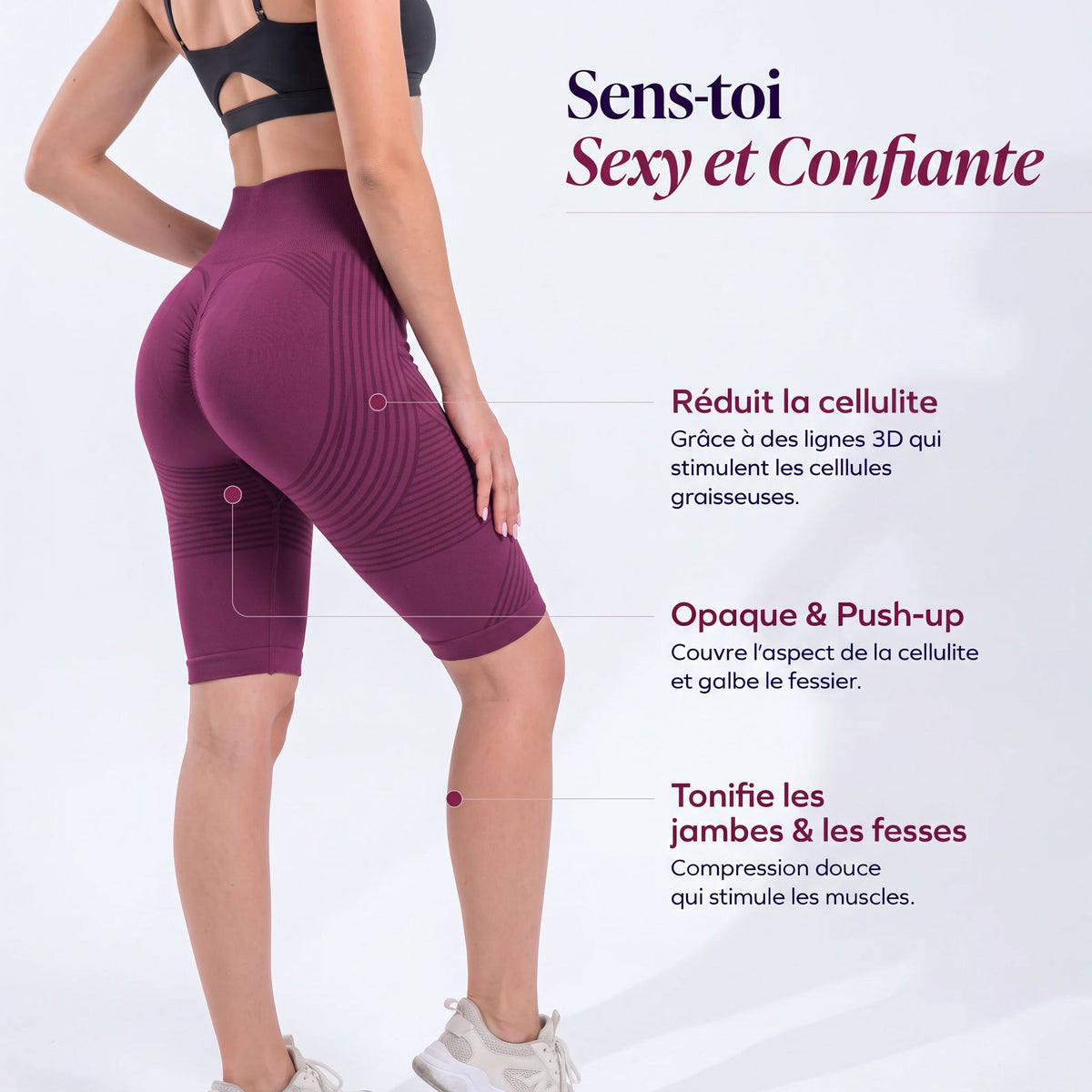 Short 3D - Bordeaux