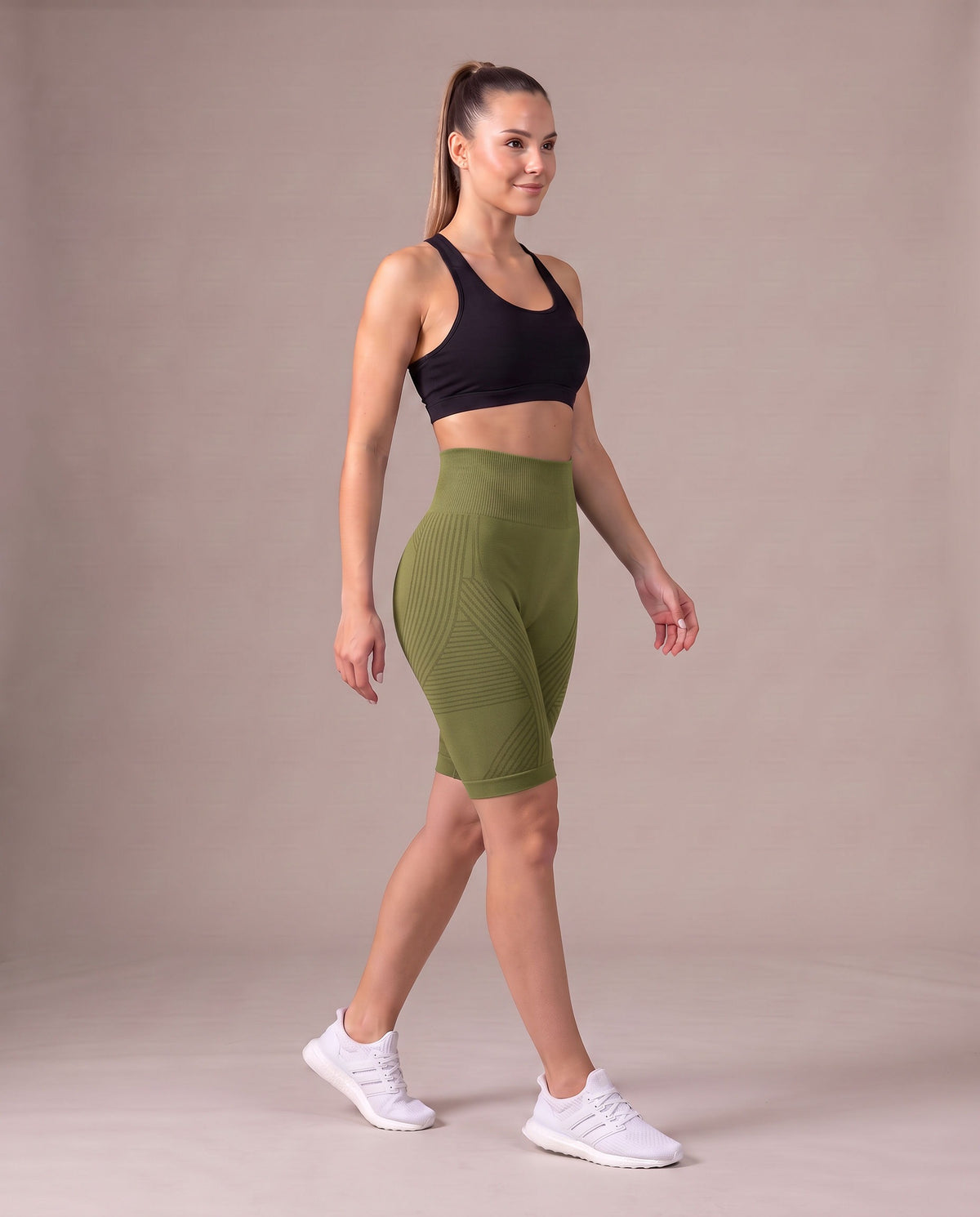 Short 3D - Vert olive